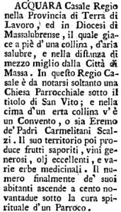 Dizionario geografico-istorico-fisico del regno di Napoli, composto dall'abate D. Francesco Sacco. 1795.